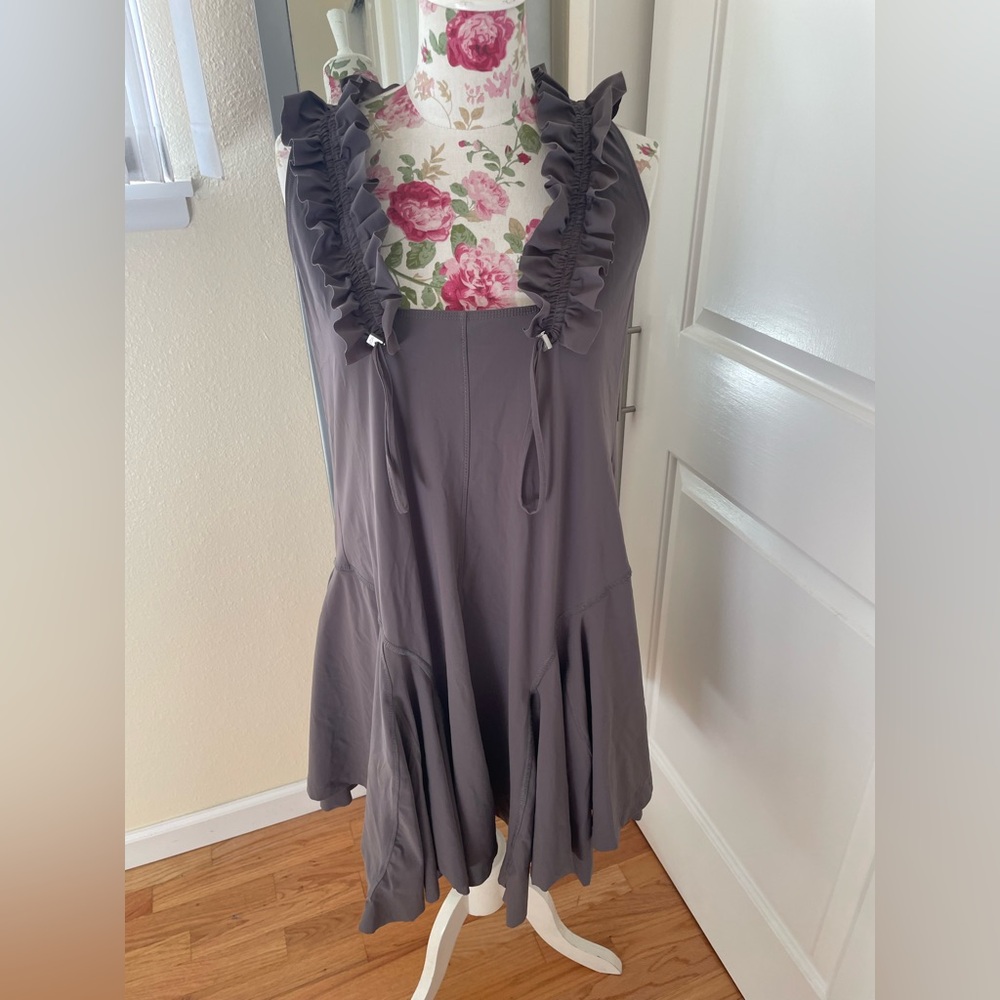 MC PLANET Asymmetrical Gray Dress